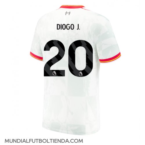 Camiseta Liverpool Diogo Jota #20 Tercera Equipación Replica 2024-25 mangas cortas